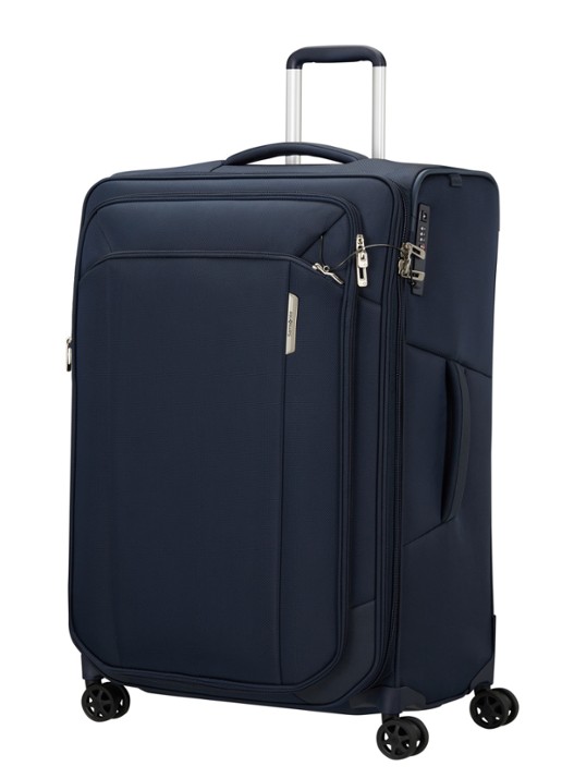 Samsonite Respark spinner 79 cm - voorkant 2 donkerblauw
