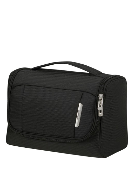 Samsonite Respark toilettas met logo - voorkant 4 zwart