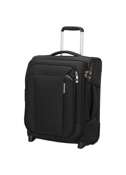 Samsonite Respark trolley 55 cm - voorkant 6 zwart
