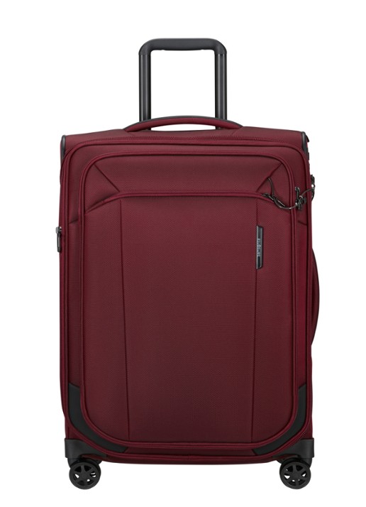 Samsonite Respark vergrootbare spinner 67 cm - voorkant 2 bordeauxrood
