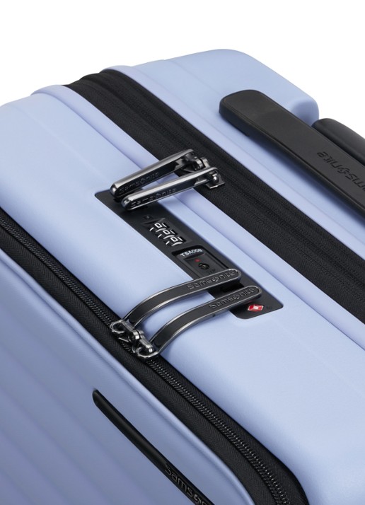 Samsonite Restackd Easy Access vergrootbare spinner 55 cm - detail lavendel