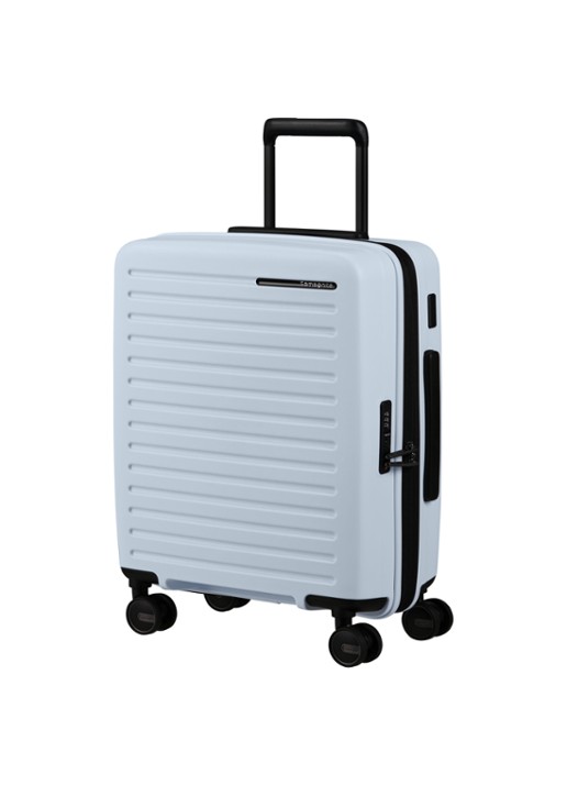 Samsonite Restackd spinner 55 cm - detail 4 glacier / lichtblauw