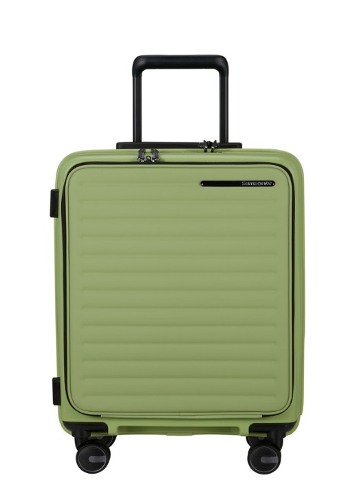 Samsonite Restackd spinner 55 cm - voorkant 2 groen