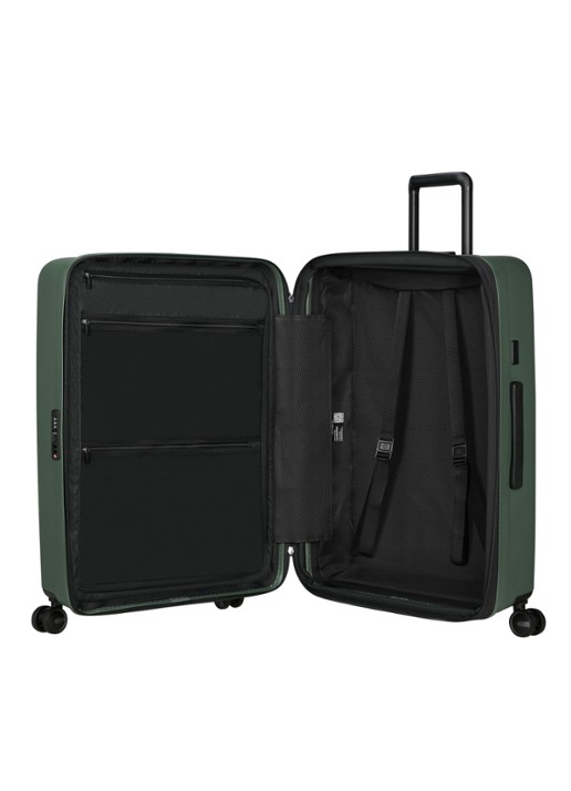 Samsonite Restackd spinner 75 cm - achterkant 3 groen