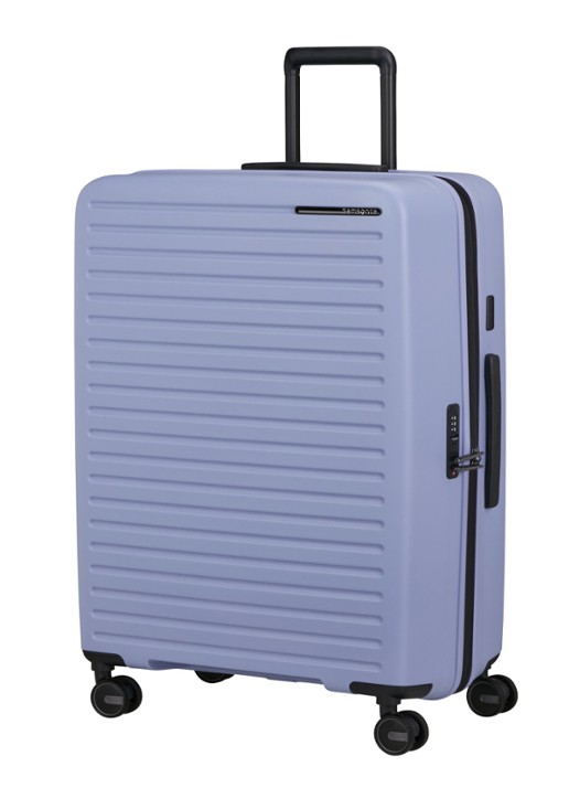 Samsonite Restackd vergrootbare spinner 75 cm - voorkant 2 lavendel