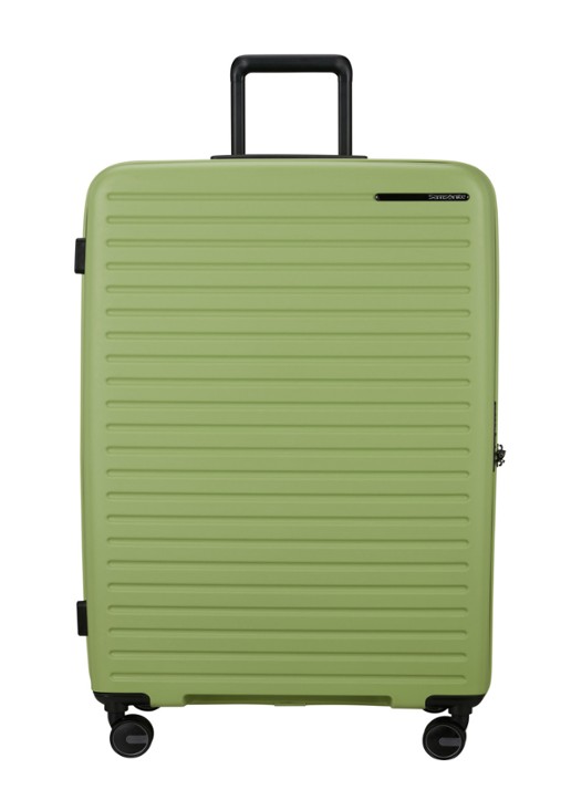 Samsonite Restackd vergrootbare spinner 81 cm - voorkant 2 groen