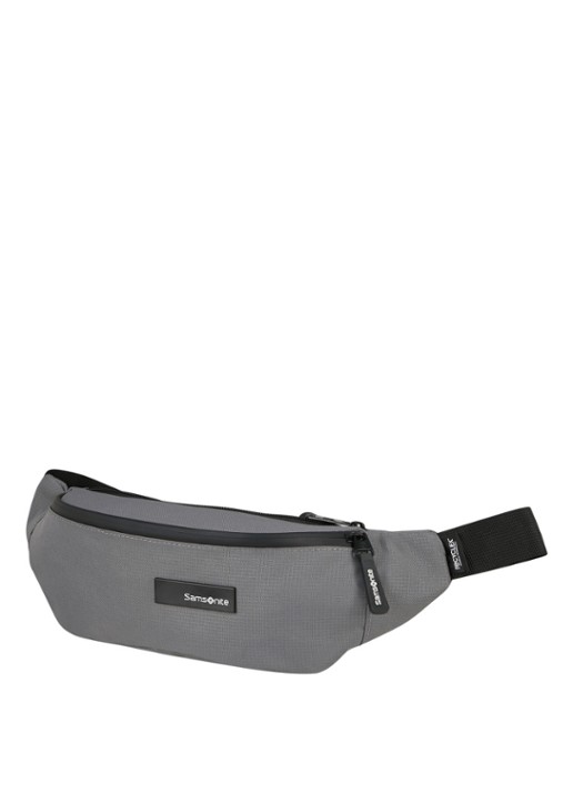 Samsonite Roader heuptas met logo - voorkant 2 grijs