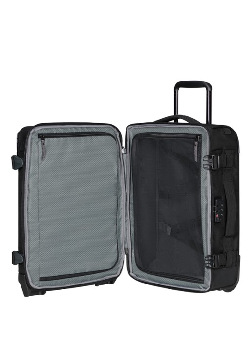 Samsonite Roadseeker Duffle/Backpack trolley  55 cm - voorkant 2 deep black / zwart