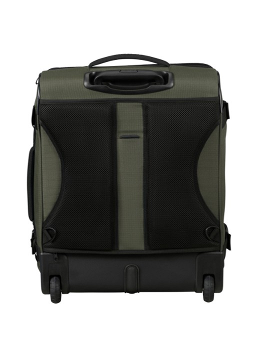 Samsonite Roadseeker Duffle/Backpack trolley 55 cm - achterkant 6 dark olive / olijfgroen