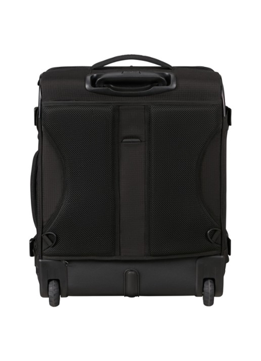 Samsonite Roadseeker Duffle/Backpack trolley 55 cm - achterkant deep black / zwart
