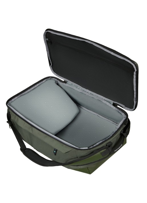 Samsonite Roadseeker Duffle S rugzak  - achterkant 3 dark olive / olijfgroen