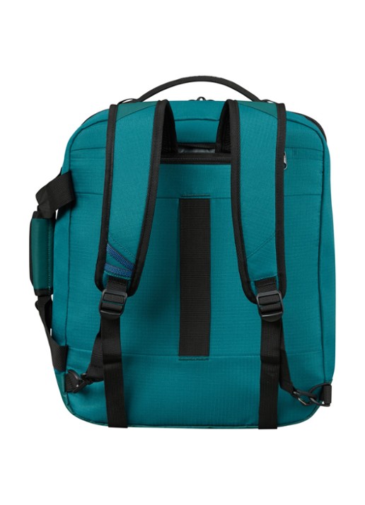 Samsonite Roadseeker Duffle Underseater rugzak  - achterkant 5 deap teal / zeegroen
