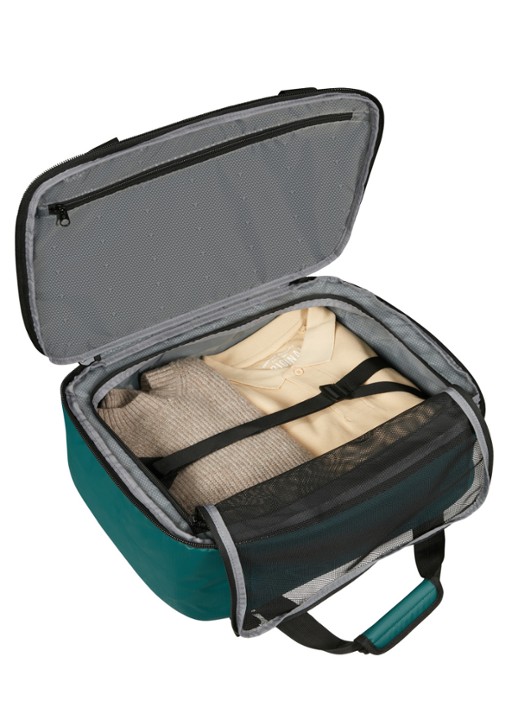 Samsonite Roadseeker Duffle Underseater rugzak  - voorkant 2 deap teal / zeegroen
