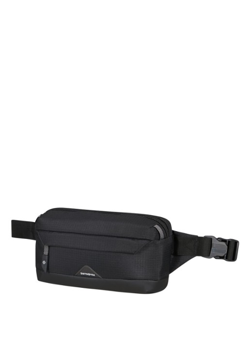 Samsonite Roadseeker heuptas met logo - voorkant 4 deep black / zwart