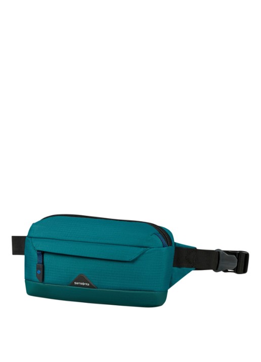 Samsonite Roadseeker heuptas met logo - voorkant 2 deep teal / zeegroen