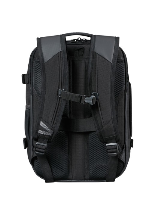 Samsonite Roadseeker Travel rugzak met 14 inch laptopvak - achterkant 3 deep black / zwart