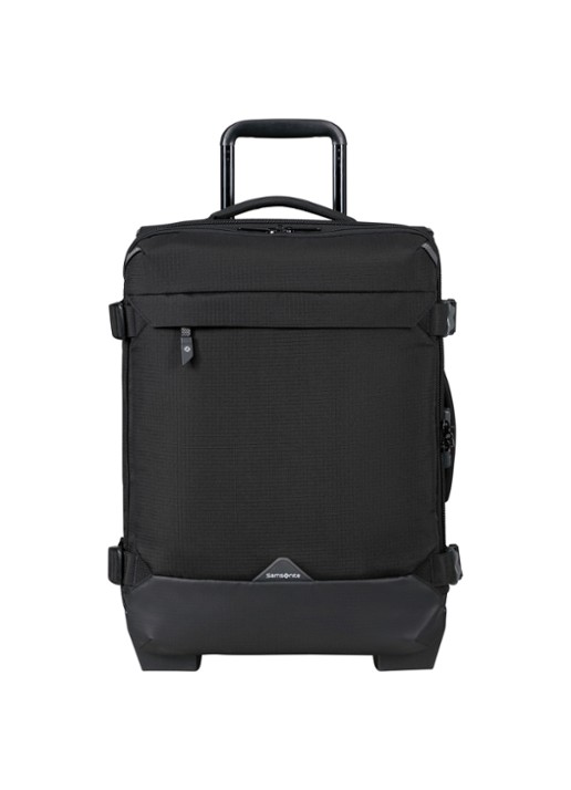 Samsonite Roadseeker trolley  55 cm - voorkant 4 deep black / zwart