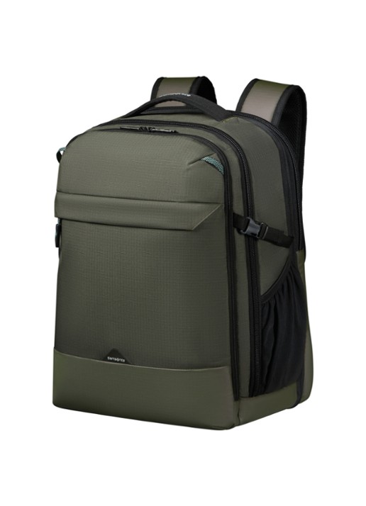 Samsonite Roadseeker vergrootbare laptoprugzak met 17,3 inch laptopvak - detail 4 dark olive / olijfgroen