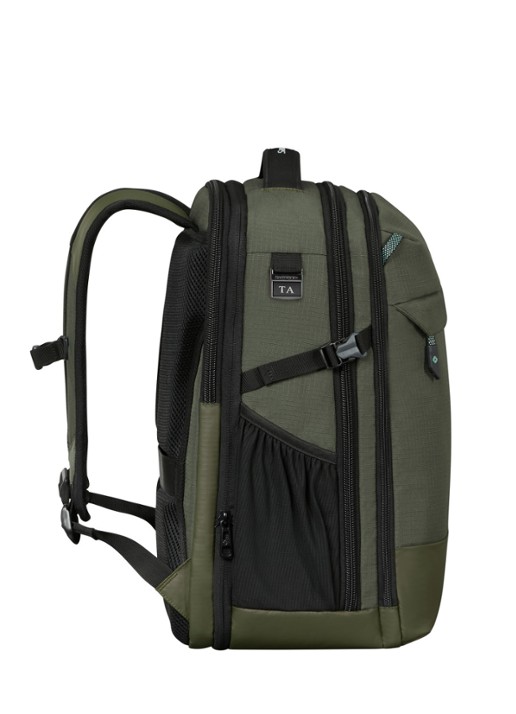 Samsonite Roadseeker vergrootbare laptoprugzak met 17,3 inch laptopvak - detail 5 dark olive / olijfgroen