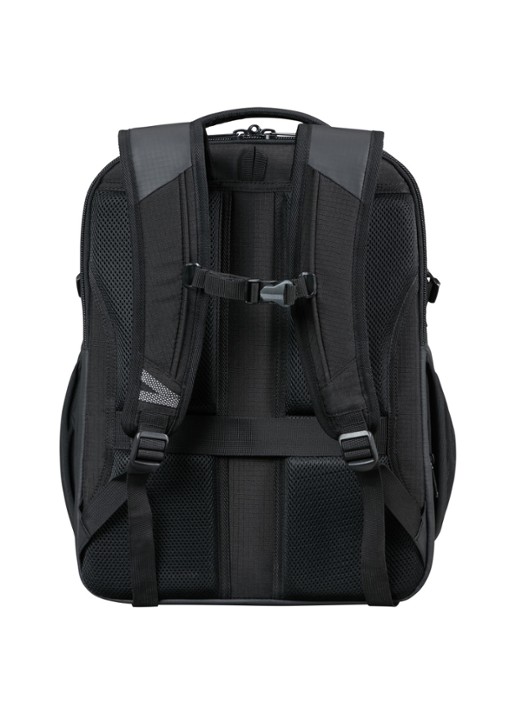 Samsonite Roadseeker vergrootbare laptoprugzak met 17,3 inch laptopvak - detail 2 deep black / zwart