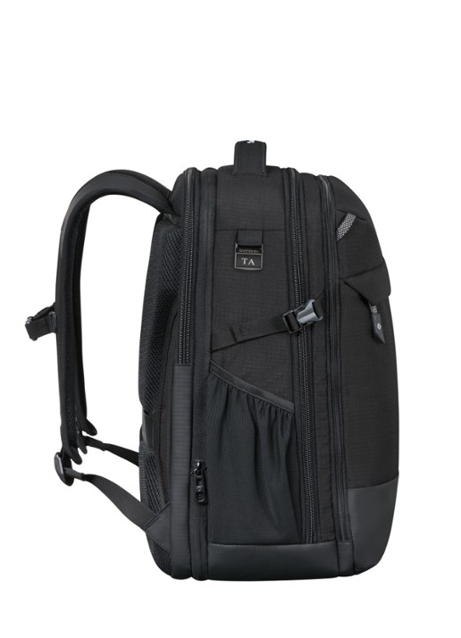 Samsonite Roadseeker vergrootbare laptoprugzak met 17,3 inch laptopvak - detail 3 deep black / zwart