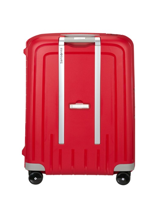 Samsonite S'Cure spinner 69 cm  - achterkant 3 steenrood
