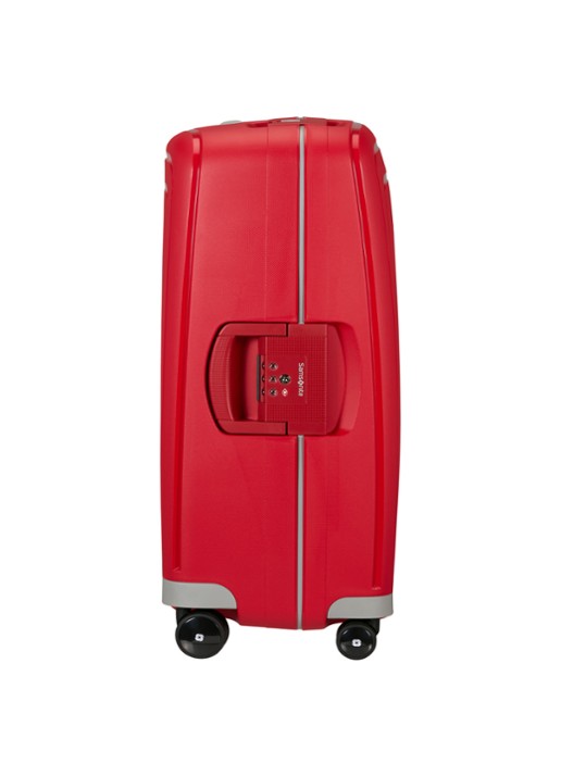 Samsonite S'Cure spinner 69 cm  - detail 5 steenrood