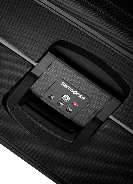 Samsonite S'Cure spinner 75 cm - detail 6 zwart