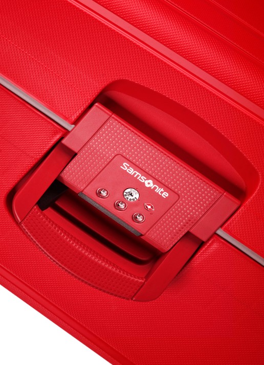 Samsonite S'Cure spinner 75 cm - detail 4 steenrood