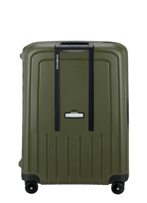 Samsonite S'Cure spinner 75 cm - achterkant 2 olijfgroen