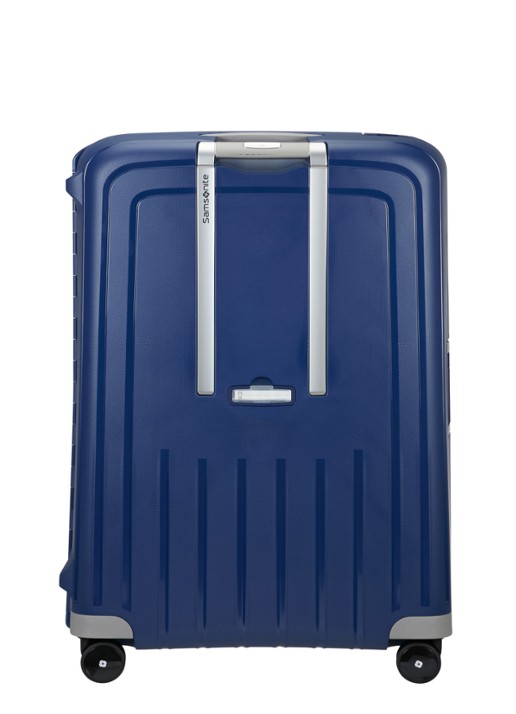 Samsonite S'Cure spinner 81 cm - achterkant 3 donkerblauw