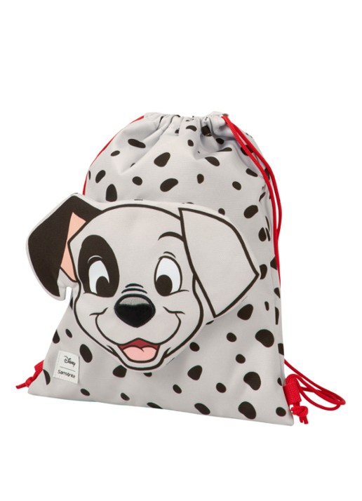 Samsonite Sammies Disney gym rugzak - voorkant 2 wit