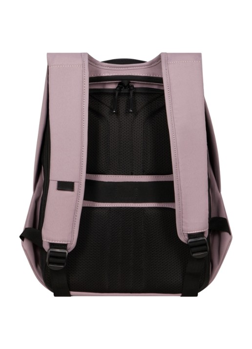 Samsonite Securipak 2.0 rugzak met 14,1 inch laptopvak - achterkant 5 oudroze