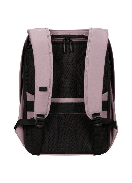 Samsonite Securipak 2.0 rugzak met 15,6 inch laptopvak - achterkant oudroze