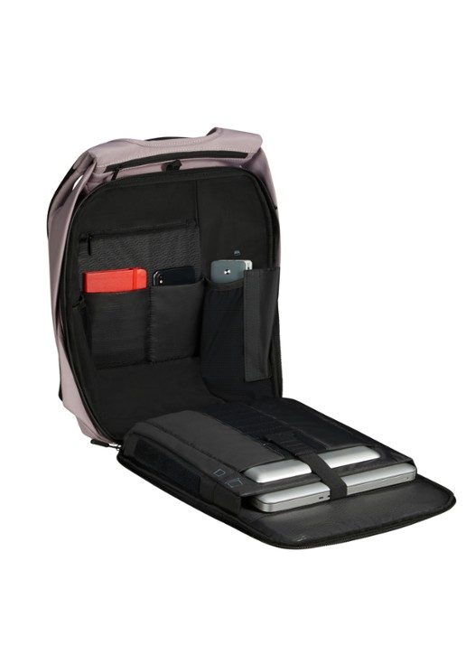 Samsonite Securipak 2.0 rugzak met 15,6 inch laptopvak - detail 2 oudroze