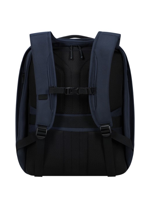 Samsonite Securipak 2.0 rugzak met 17,3 inch laptopvak - achterkant 5 donkerblauw