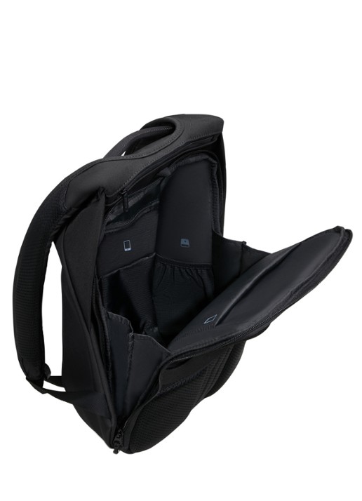 Samsonite Securipak 2.0 rugzak - achterkant zwart