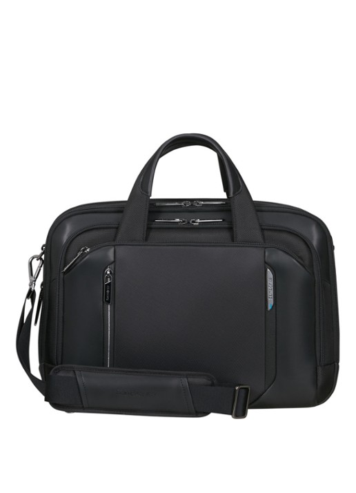 Samsonite Spectrolite 4.0 laptoptas met 14.1 inch laptopvak - voorkant zwart