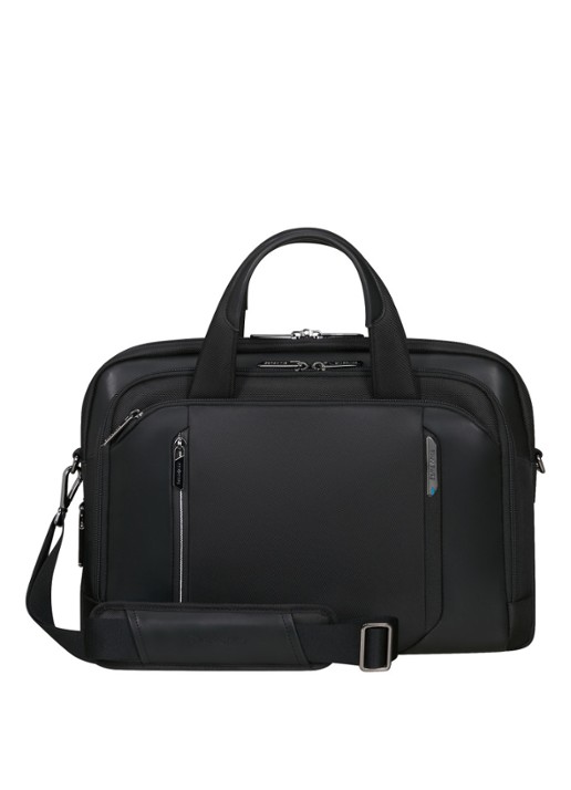 Samsonite Spectrolite 4.0 laptoptas met 15.6 inch laptopvak - voorkant zwart