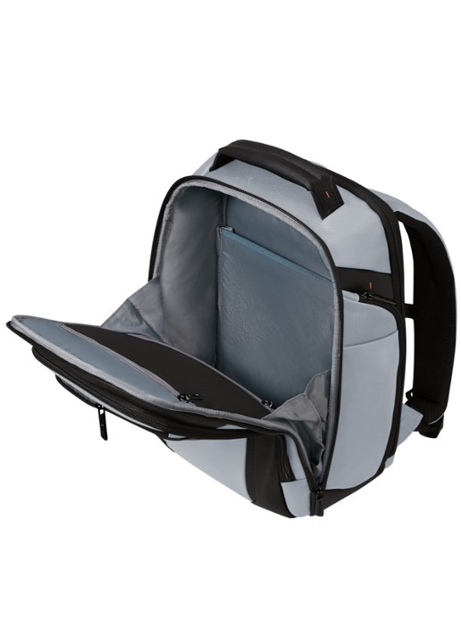 Samsonite Spectrolite 4.0 rugzak met 14.1 inch laptopvak - achterkant blauwgrijs