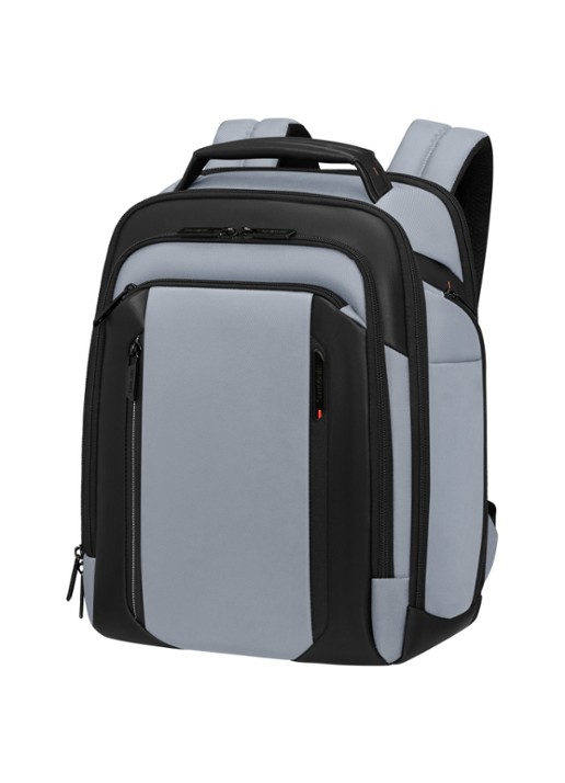 Samsonite Spectrolite 4.0 rugzak met 14.1 inch laptopvak - voorkant 3 blauwgrijs
