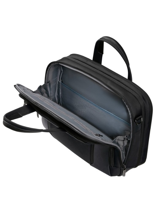 Samsonite Spectrolite 4.0 vergrootbare laptoptas met 15.6 inch laptopvak - achterkant zwart