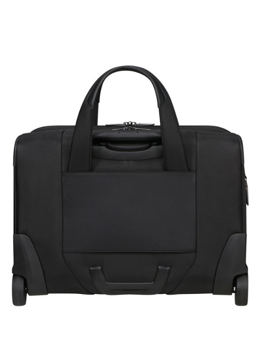 Samsonite Spectrolite 4.0 vergrootbare trolley met 15.6 inch laptopvak - achterkant 3 zwart