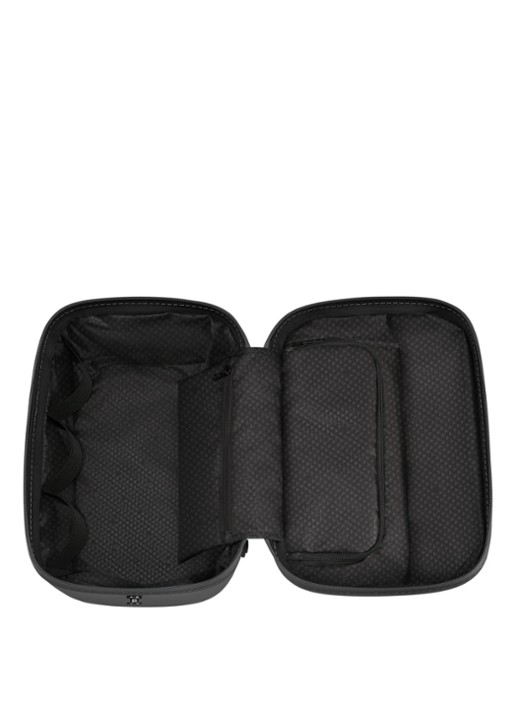 Samsonite Stackd beautycase met afneembare schouderriem en uitneembaar etui - detail zwart