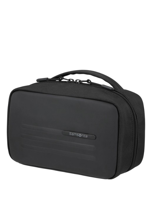 Samsonite Stackd toilettas met logo - voorkant 2 zwart