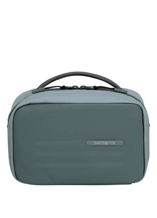 Samsonite Stackd toilettas met logo - voorkant zeegroen