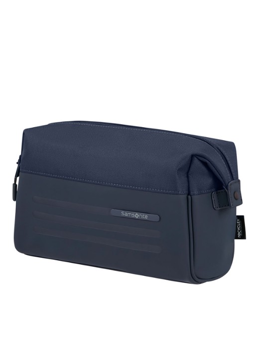 Samsonite Stackd toilettas met logo - detail 3 staalblauw
