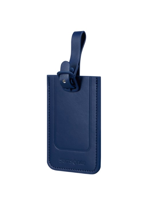 Samsonite TA Revolution bagagelabel set van 2 - voorkant 3 donkerblauw