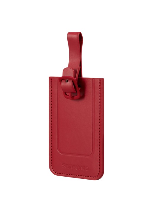Samsonite TA Revolution bagagelabel set van 2 - voorkant 2 rood