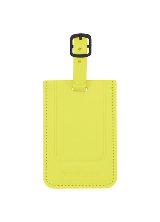 Samsonite TA Revolution bagagelabel set van 2 - voorkant lime
